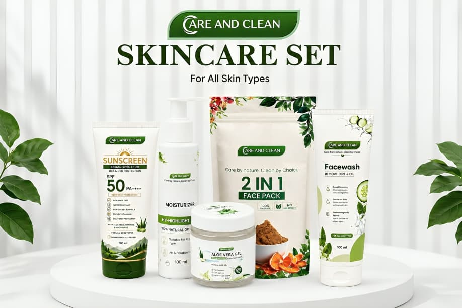 Natural organic face pack from Care and Clean Nepal